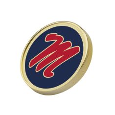Ole Miss Enamel Gold-Tone Lapel Pin by M.LaHart & Co.
