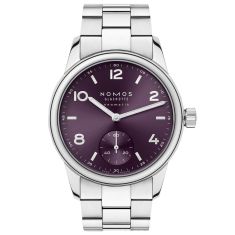 NOMOS Club Sport Neomatik 34 Purple Dial Stainless Steel Watch 34mm - 757