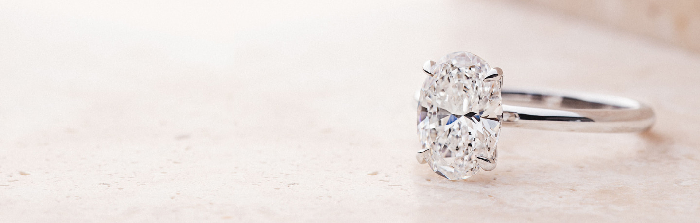 Oval Engagement Rings
