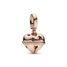 Pandora Festive Bell Dangle Charm | Rose Gold-Plated