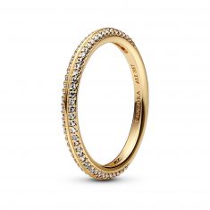 Pandora ME Pavé Ring | Gold-Plated