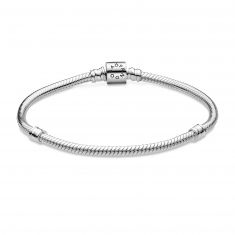 Pandora Moments Barrel Clasp Snake Chain Bracelet