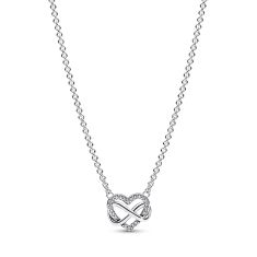 Pandora Sparkling Infinity Heart Collier Necklace