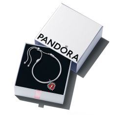 Pandora Sparkling Red Heart Bracelet Gift Set