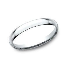 Platinum 2mm Comfort Fit Plain Wedding Band