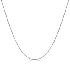 Stainless Steel 2mm Round Box Chain Necklace