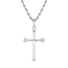 Sterling Silver Cross Pendant Necklace