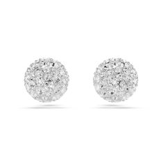 Swarovski Crystal Dextera Rhodium Plated Stud Earrings