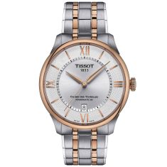 Tissot Chemin des Tourelles Powermatic 80 Silver-Tone Dial Two-Tone Stainless Steel Watch 39mm - T139.807.22.038.00